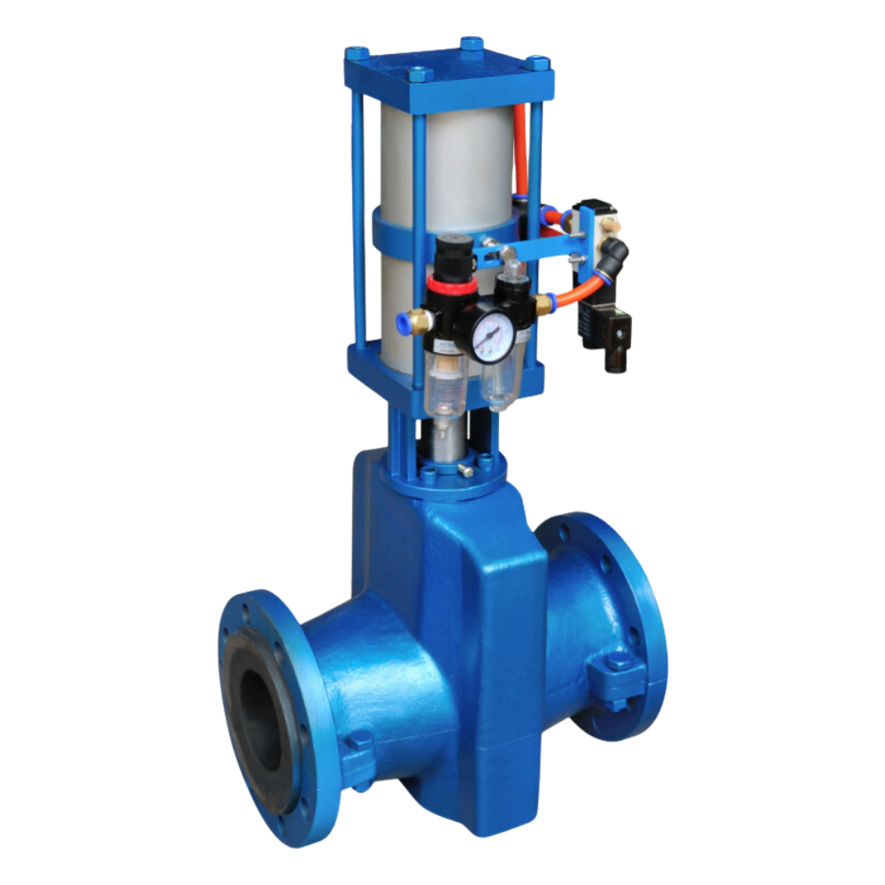 Pneumatic pinch valve