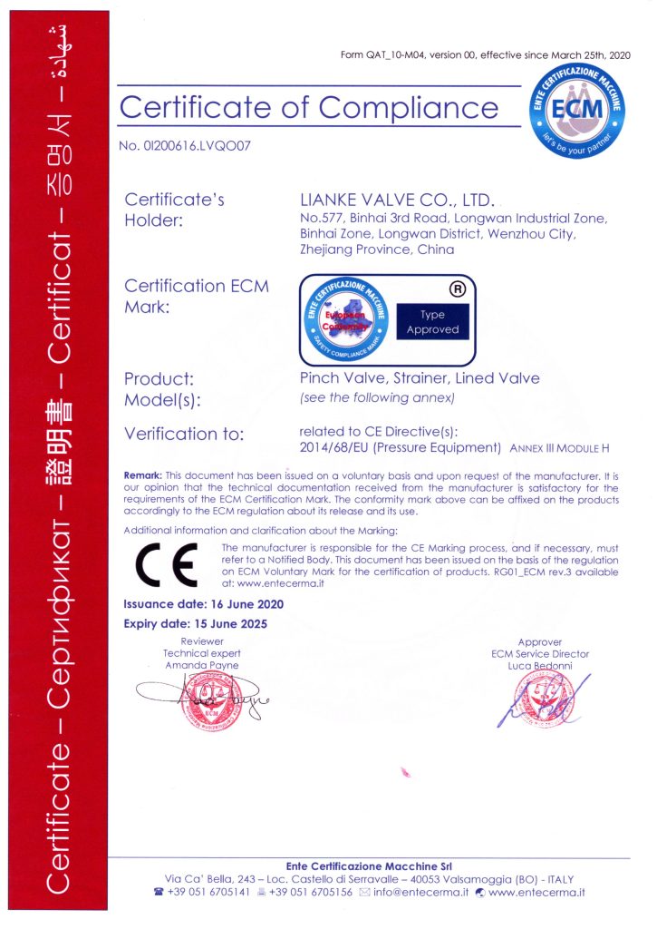 Certificación CE